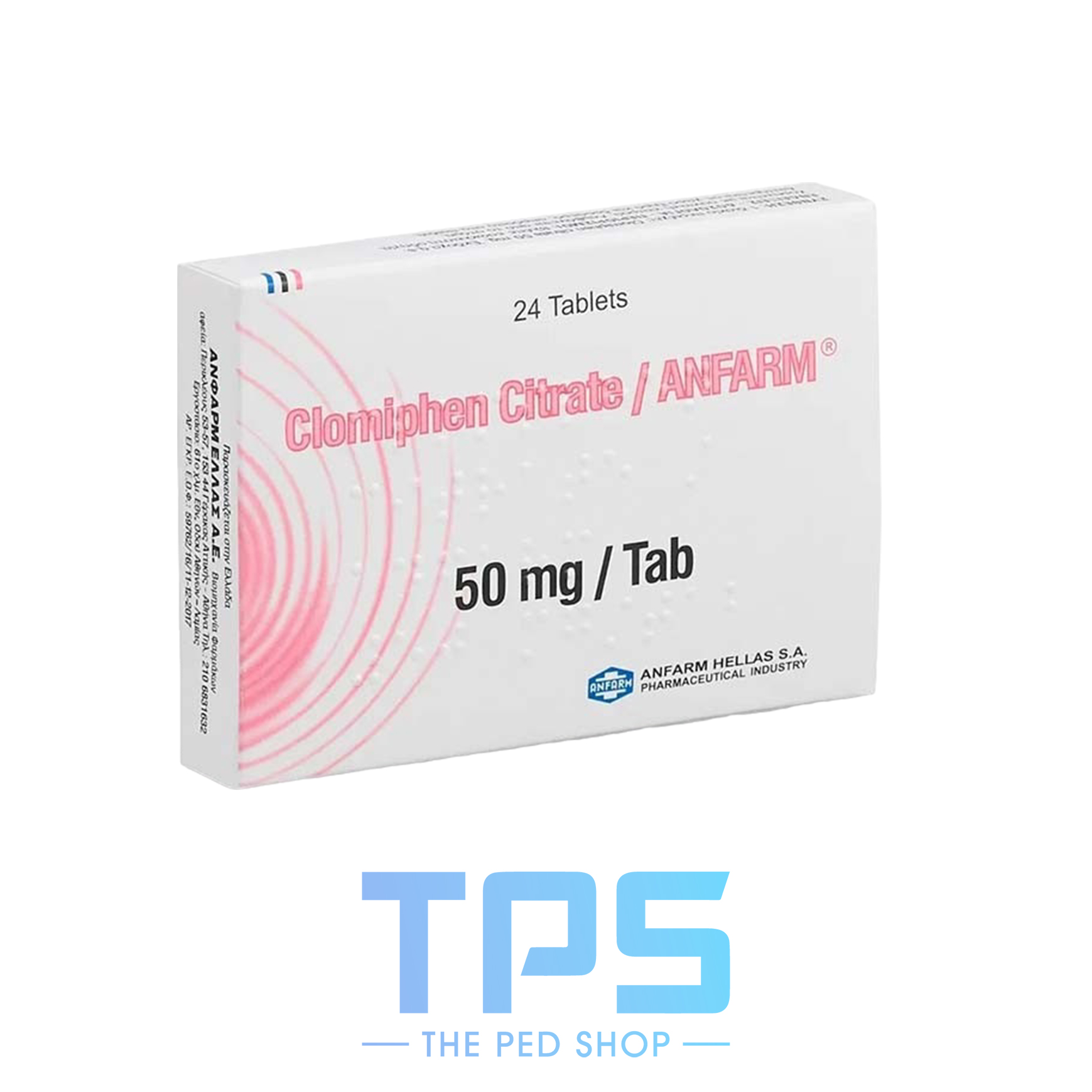 Buy Clomid UK 50mg Clomiphene Citrate - The Ped Shop