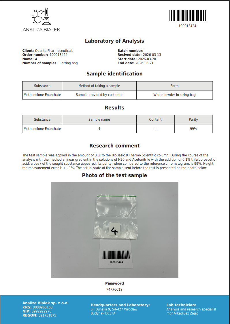 Quanta Pharma Primobolan 100mg - Image 4