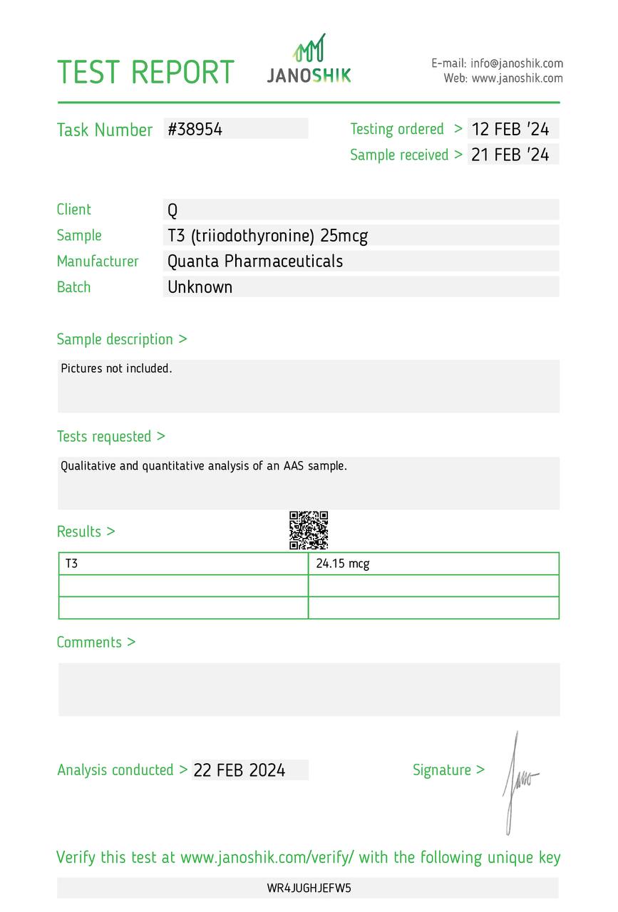 Quanta Pharma T3 - Image 2