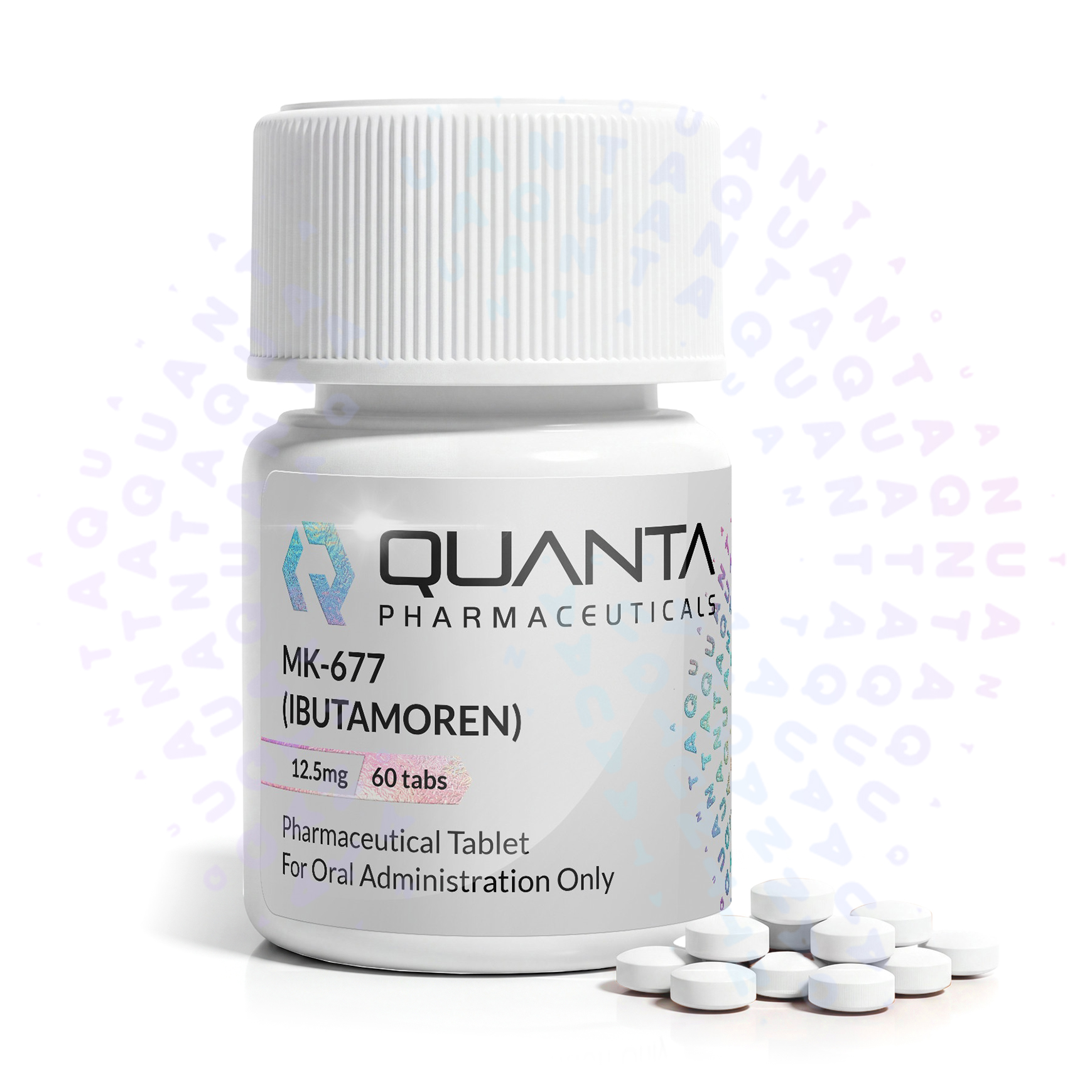 Buy MK-677 UK 12.5mg Ibutamoren Tablets - The Ped Shop