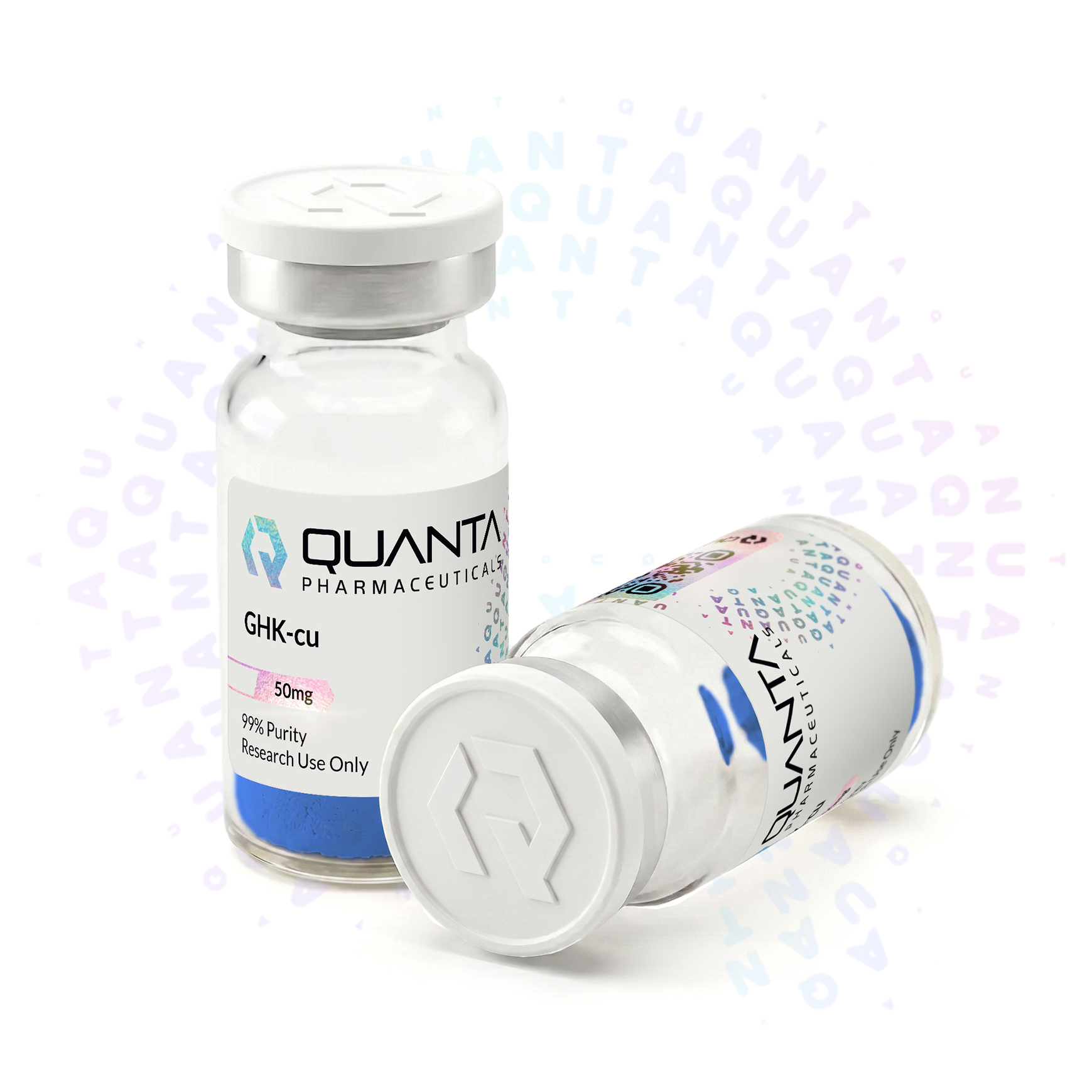 Buy GHK-Cu UK 50mg Copper Peptide Vials - The Ped Shop