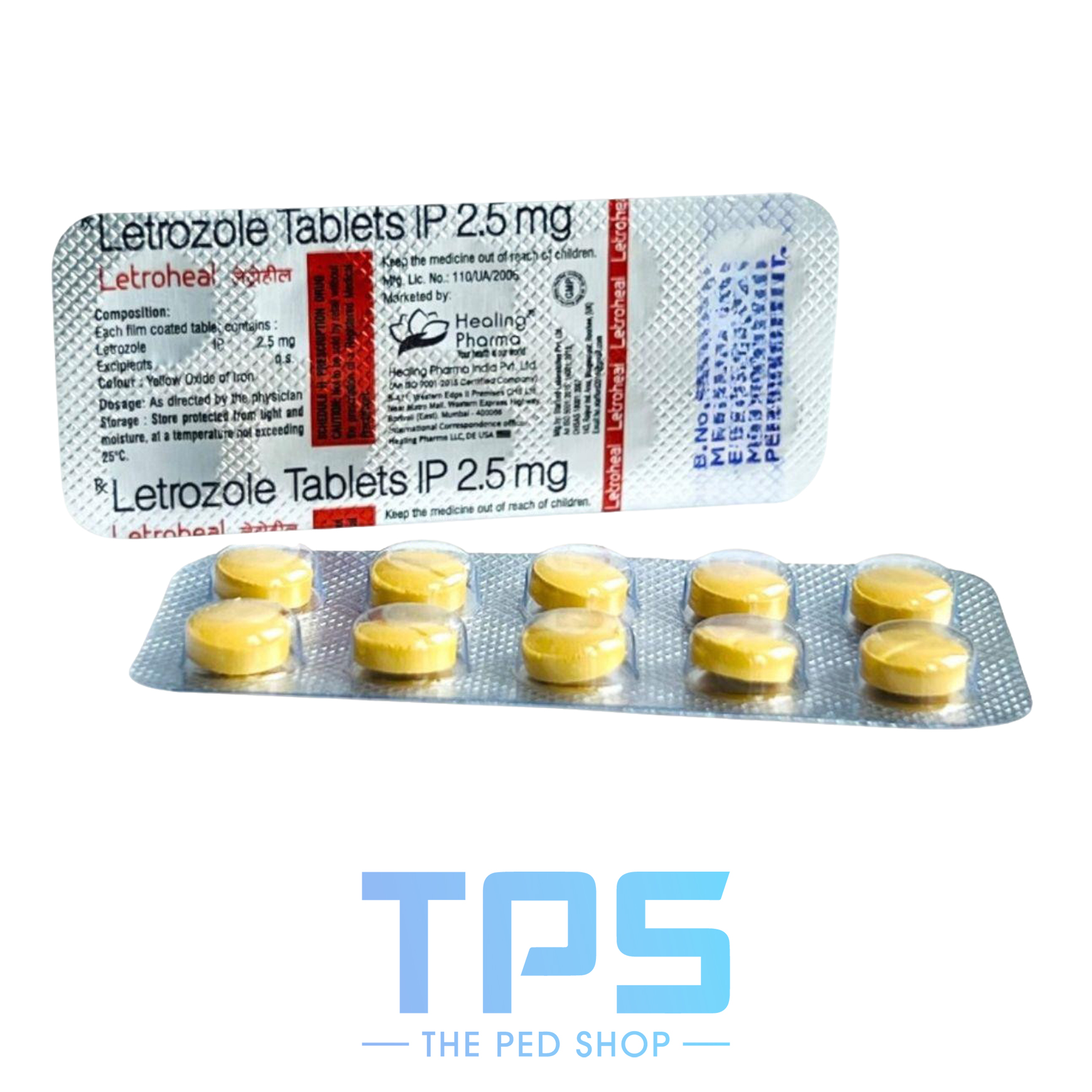 Buy Letrozole UK 2.5mg Tablets - The Ped Shop