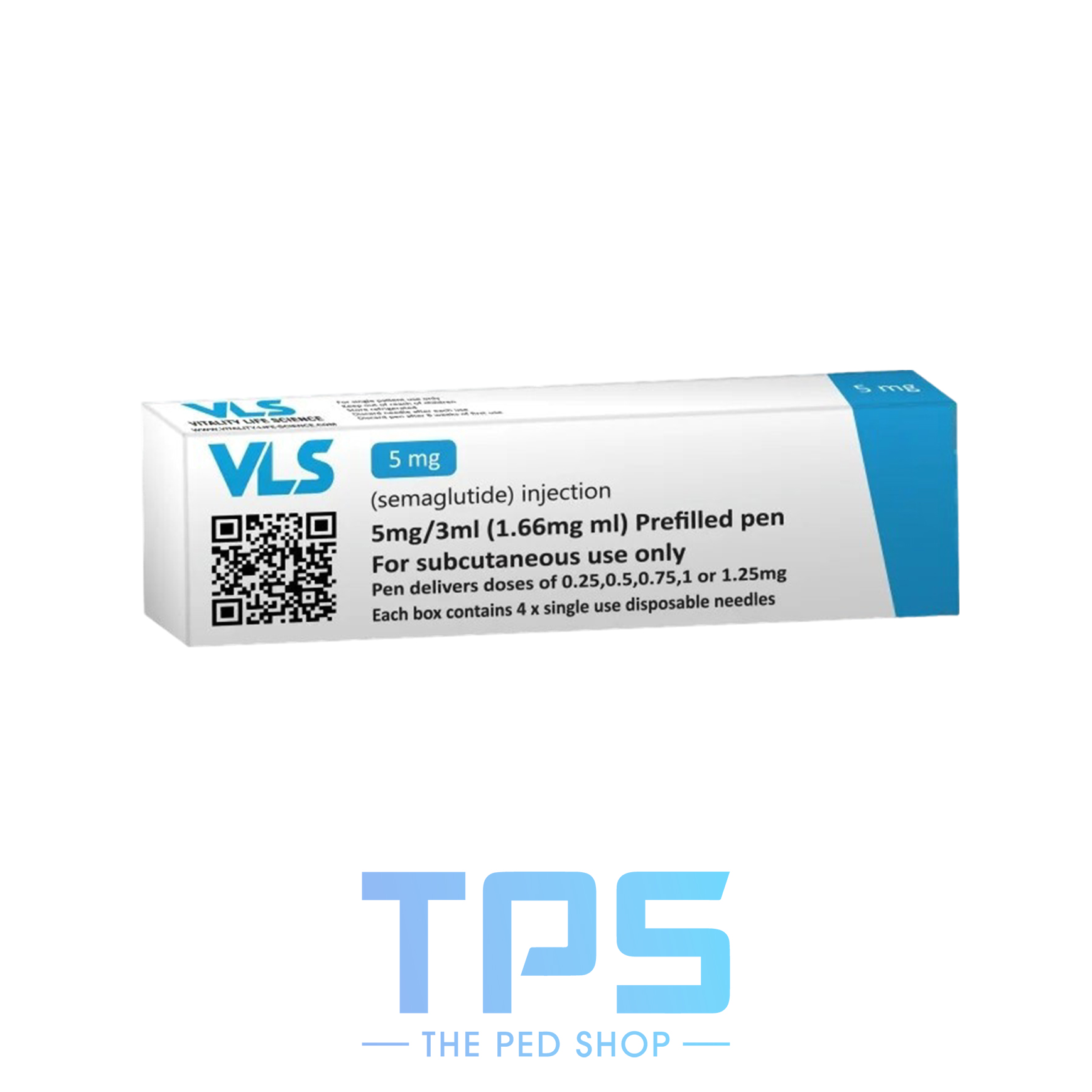 Buy GLP-1 Pen UK 5mg Pre-Mixed Delivery System - The Ped Shop